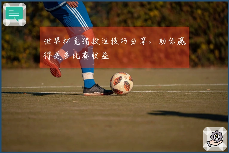 世界杯竞猜投注技巧分享，助你赢得更多比赛收益